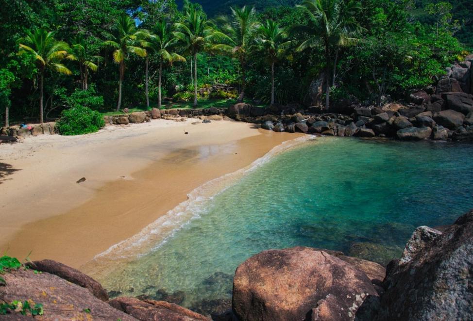 Recanto Tangara - Casa - Praia Do Felix Убатуба Екстер'єр фото